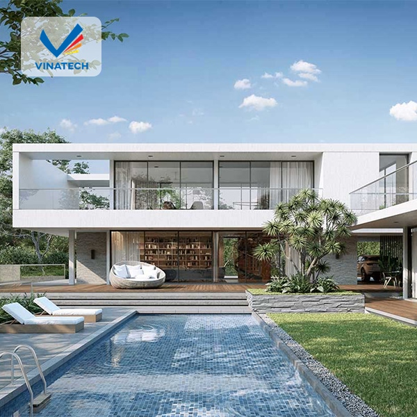 Giá thiết kế hồ bơi hiện dao động từ 150.000 - 350.000 VNĐ/m² tùy độ phức tạp