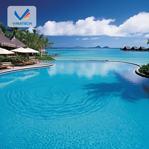 Hồ bơi nghỉ dưỡng là tiện ích quan trọng, luôn có trong các khu resort hiện nay