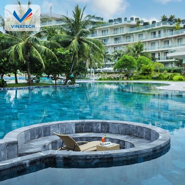 Vinatech chuyên thiết kế hồ bơi luxury miễn phí, chuẩn phong cách thượng lưu