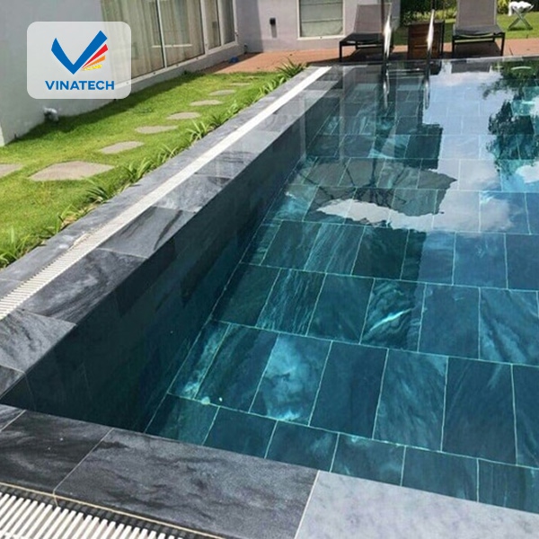 Vinatech - Đơn vị thiết kế hồ bơi ốp gạch chú trọng tính thẩm mỹ và độ bền