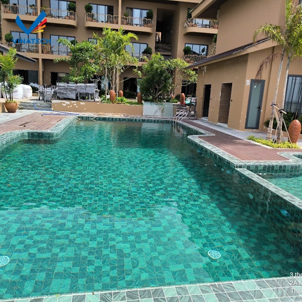 Vinatech mang đến hồ bơi với đơn giá thi công hồ bơi uy tín và chất lượng