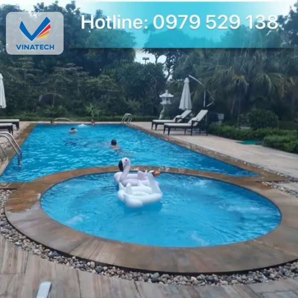 Thiết kế hồ bơi trọn gói phong cách tân cổ điển cho villa cao cấp