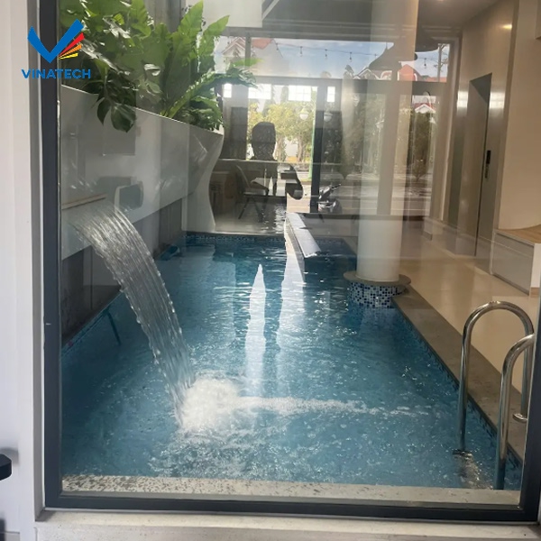 Chọn Vinatech để xây bể bơi nhà ống đẹp, an toàn, đúng tiêu chuẩn kỹ thuật