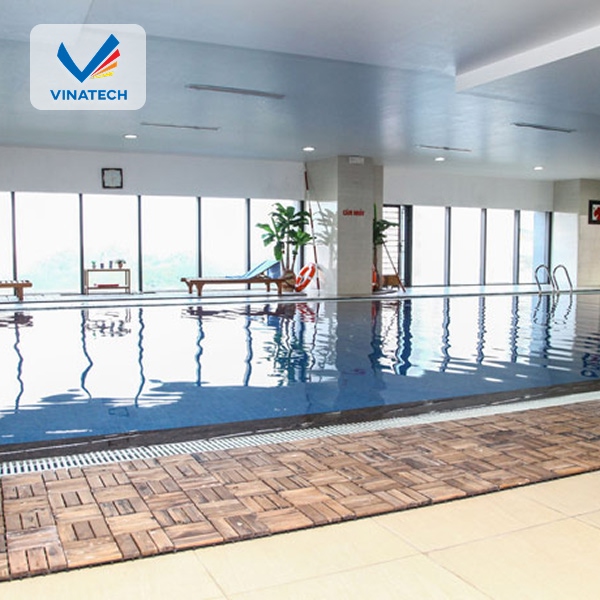 Thi công hồ bơi spa với tỷ lệ kích thước hợp lý