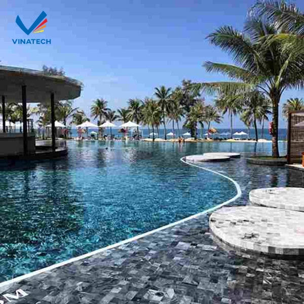 Thiết kế hồ bơi theo mệnh giúp tăng vượng khí