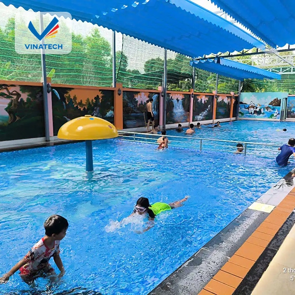 Thiết kế hồ bơi thương mại cần lưu ý kỹ về tiêu chuẩn kích thước và độ sâu