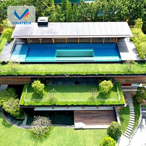 Hệ thống thoát nước âm sàn giúp hồ bơi luôn sạch sẽ và an toàn khi sử dụng