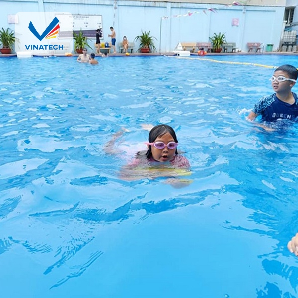 Vinatech là đơn vị thiết kế hồ bơi trẻ em được nhiều khách hàng tin chọn
