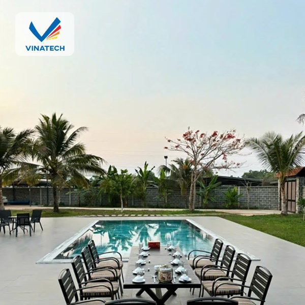 Vinatech thiết kế hồ bơi theo yêu cầu, từ nhỏ gọn đến kinh doanh cao cấp