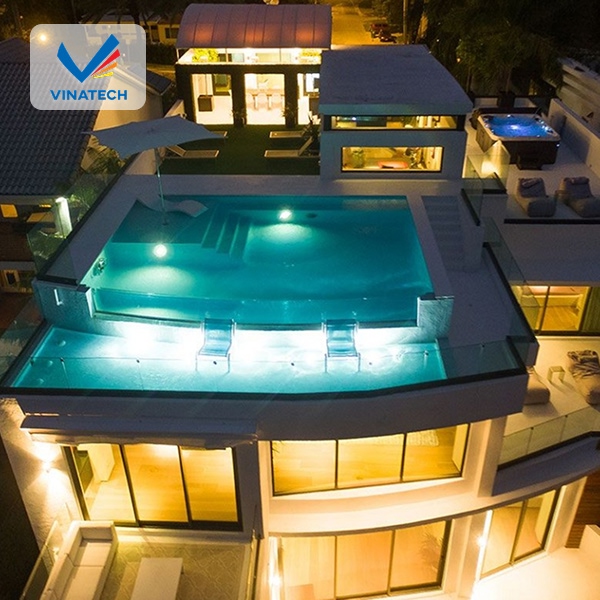 Lên kế hoạch bảo dưỡng, vệ sinh định kỳ để giữ hồ bơi sân thượng luôn sạch đẹp