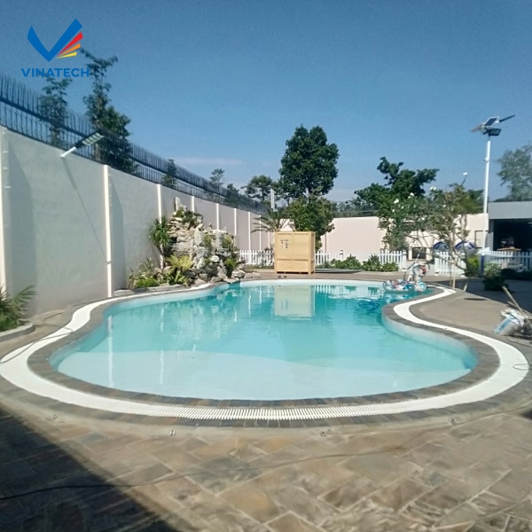 Hồ bơi trong nhà trọn gói trong đơn giá thi công hồ bơi