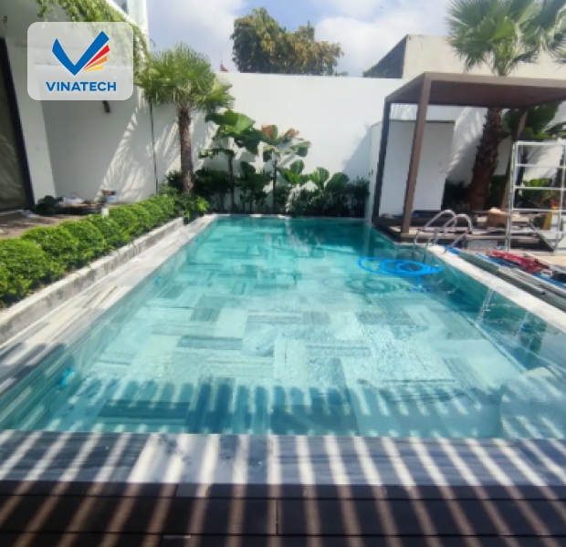 Thiết kế hồ bơi trọn gói tối ưu diện tích cho homestay và khách sạn