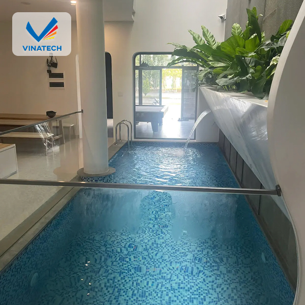 Thiết kế hệ thống lọc hồ bơi hiện đại 2025