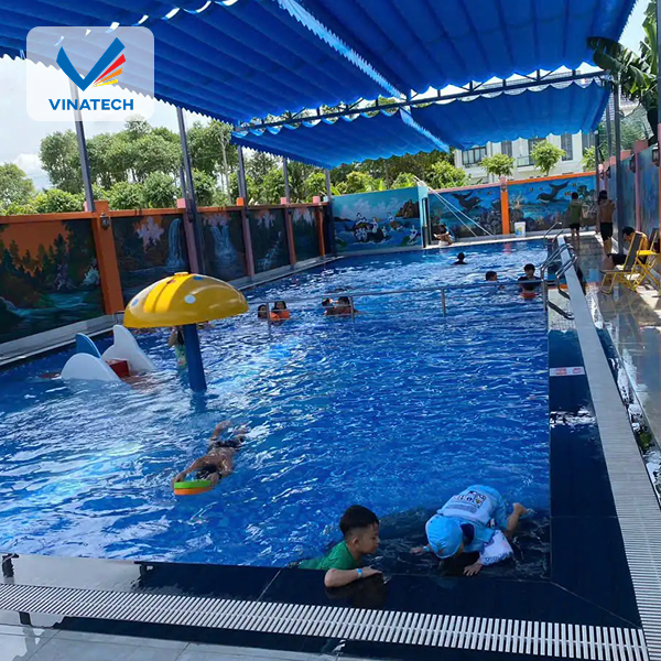 Thiết kế hệ thống lọc hồ bơi cho resort và khách sạn