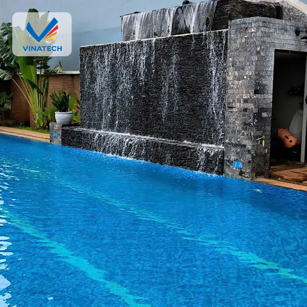 Vinatech là đơn vị thiết kế hồ bơi thác nước uy tín, chất lượng và giá tốt