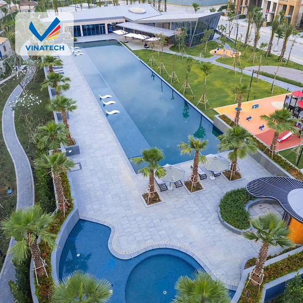 Vinatech - Đơn vị chuyên thiết kế hồ bơi phong cách cổ điển uy tín và chất lượng
