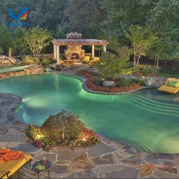 Thiết kế hồ bơi theo mệnh gia chủ thu hút tài lộc tốt