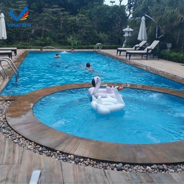 Thi công hồ bơi được triển khai bài bản, đảm bảo tiến độ và chất lượng công trình