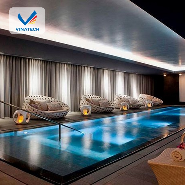 Chi phí thi công thường phụ thuộc vào quy mô hồ bơi, vật liệu hoàn thiện và các thiết bị đi kèm
