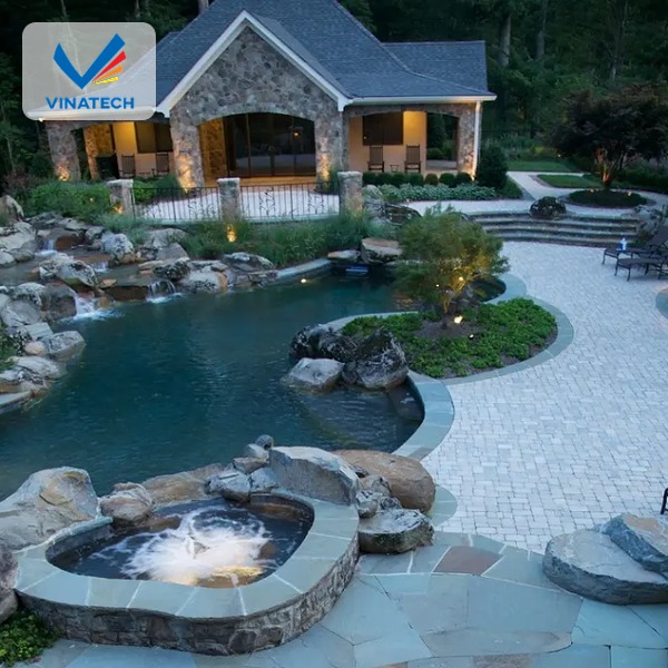 Thiết kế hồ bơi đẹp không chỉ nâng cao trải nghiệm sinh hoạt mà còn tăng giá trị thẩm mỹ cho công trình
