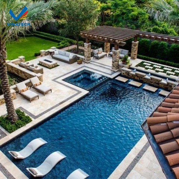 Bên cạnh yếu tố thẩm mỹ, hệ thống lọc nước, chống thấm và thoát nước cũng cần được đầu tư đúng tiêu chuẩn