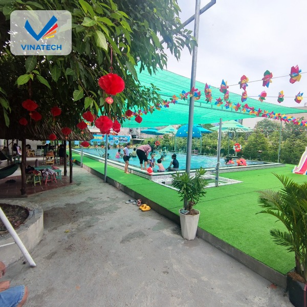 Quy hoạch hợp lý khu vực bơi, hệ thống lọc nước, thoát nước và lối đi sẽ giúp công trình vận hành hiệu quả và bền vững