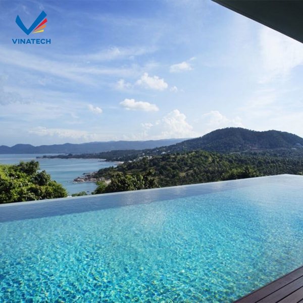 Thiết kế hồ bơi đẹp góp phần tạo điểm nhấn sang trọng và nâng tầm giá trị cho biệt thự hiện đại