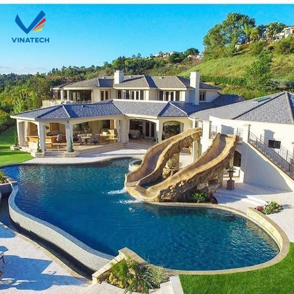 Đơn vị chuyên thi công hồ bơi luxury làm chủ công nghệ lọc nước thông minh