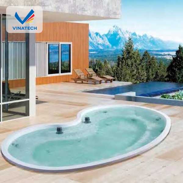 Chuyên thi công hồ bơi spa tích hợp công nghệ điều khiển gia nhiệt tự động thông minh tại Vinatech giúp tối ưu chi phí