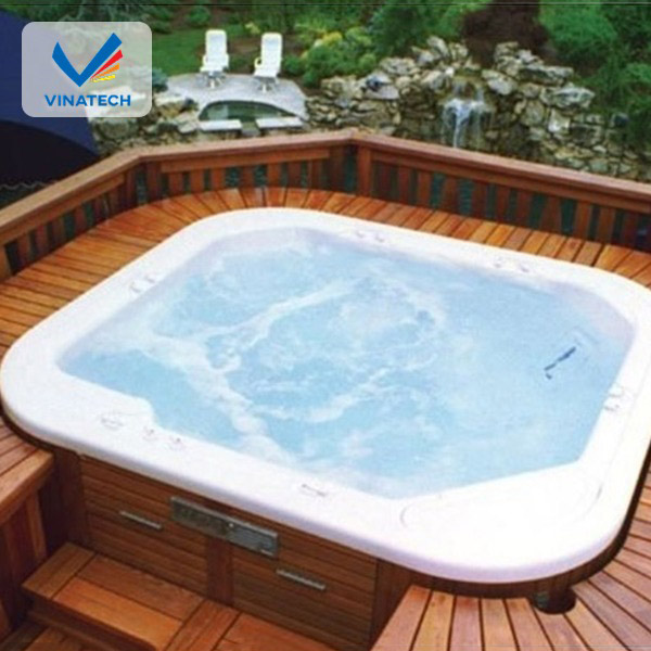 Chuyên thi công hồ bơi spa giúp lắp đặt máy cấp nhiệt Heat Pump tiết kiệm điện, xử lý nguồn nước đạt tiêu chuẩn