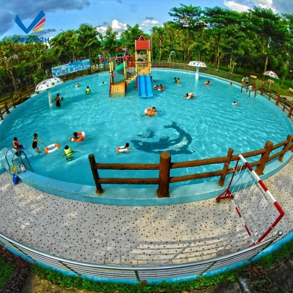 Đơn vị chuyên thi công hồ bơi trẻ em đảm bảo an toàn, thiết kế chuẩn thẩm mỹ